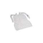 Medline  Industries Disposable Plastic Bib with Bottom Packet, 16
