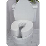 Mabis DMI Healthcare Toilet Seat Cushion with Velcro Straps, 4