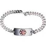 Apothecary Products Inc Blank Medical Id Bracelet, Stainless Steel - 1 EA