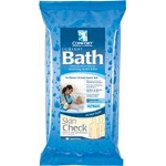 Sage Products Deodorant Comfort Bath  Cleansing Washcloths, Heavyweight, Non-Irritating - PK of 8 EA