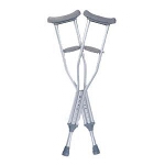 Medline Industries Guardian  Quick-Fit  Child Adjustable Auxiliary Crutches, 31-1/2