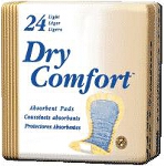 TENA  Dry Comfort Light Absorbency Incontinence Pad 10