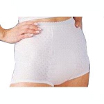HealthDri Washable Women's Heavy Bladder Control Panties 16 Size, White, Holds 6Oz, 46