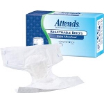 Attends  Extra Absorbent Breathable Briefs, Large (44