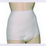 HealthDri Light & Dry One Piece Bladder Protection for Daytime Bladder Control Panties for Waistomen Medium, White, 26