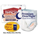 Tranquility Premium OverNight Disposable Absorbent Underwear Medium 34