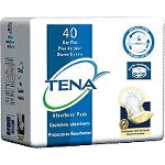 TENA  Day Plus Pads Moderate Absorbency Incontinence Pads, Yellow, Latex-free - Qty: PK of 40 EA